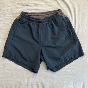 Birddog Boom Shorts with Liner | Navy | GREAT CONDITION | Medium | 4.5” inseam